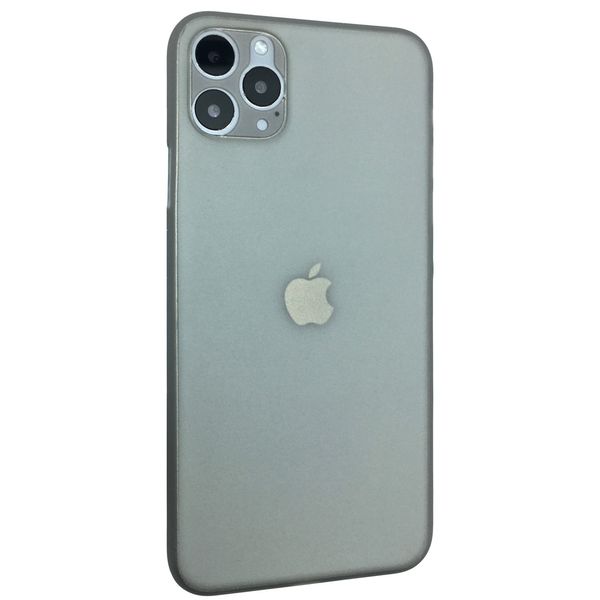 Чохол-накладка Plastic Ultra Slim для Apple iPhone 11 Pro Max (grey) 09733-134 фото