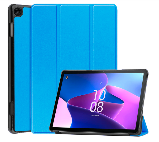 Чохол-книжка DK Екошкіра пластик Smart Case для Lenovo Tab M10 HD Gen 3 (TB-325/TB-328) (sky blue) 015797-046 фото