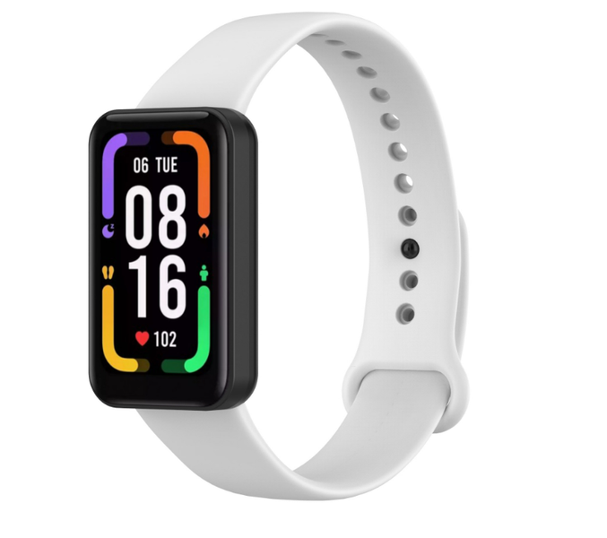 Ремінець DK Silicone Sport Band для Xiaomi Redmi Smart Band Pro (white) 014418-127 фото