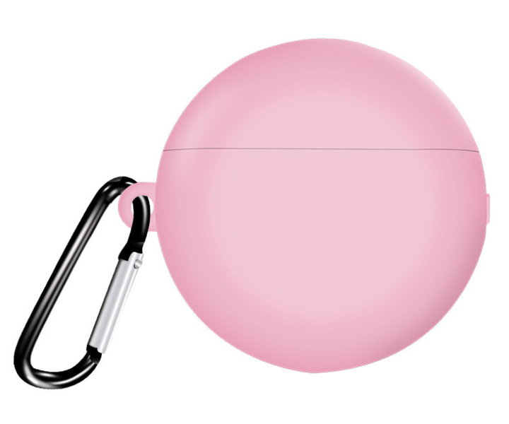 Чохол-накладка DK Silicone Candy Friendly з карабіном для Huawei FreeBuds 3 (pink) 011173-106 фото