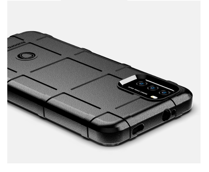 Чохол-накладка DK Silicone Rugged Shield для Xiaomi Poco M3 (black) 011329-076 фото