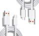 Кабель 2шт CDK Data Cable Turbo/Hyper Charge 120W 1m USB на Type-C / USB-C для Xiaomi (OEM) (015276) (white) 023076-407 фото 1