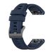 Ремінець CDK Silicone Sport Band Classic 22 mm для Garmin Quatix 5 (015189) (dark blue) 015241-132 фото 1