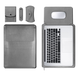 Чехол-конверт CDK Leather 4в1 Envelope Kit для Apple MacBook Air 13" Retina 2022 (A2681) (013510) (black) 014412-690 фото 2