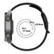 Ремінець CDK для Oppo Watch X | "L" 22mm Silicone Sport Band Double Loop (023334) (black) 023486-124 фото 4