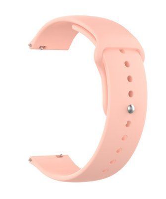 Ремінець CDK для Garmin Forerunner 165 / 165 Music | 20mm Silicone Sport Band (011908) (pink) 019931-373 фото