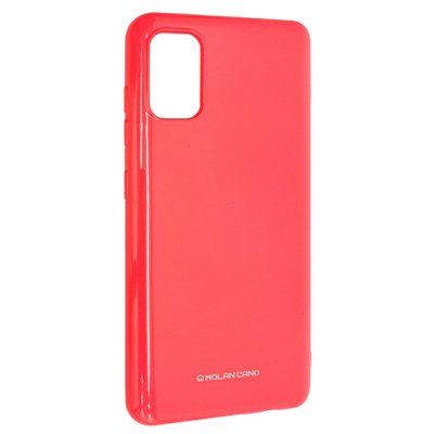 Чохол-накладка Silicone Molan Cano Jelly Case для Samsung A41 / A415 (pink) 010537-106 фото