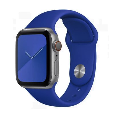 Ремешок DK для Apple Watch 38mm (Series 1 / 2 / 3) | S / M Silicone Sport Band (08738) (sorcelain blue) 08738-015 фото