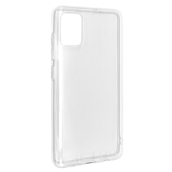 Чехол-накладка Silicone Molan Cano Jelly Glitter Clear Case для Samsung Galaxy A31 (SM-A315) (clear) 010690-114 фото