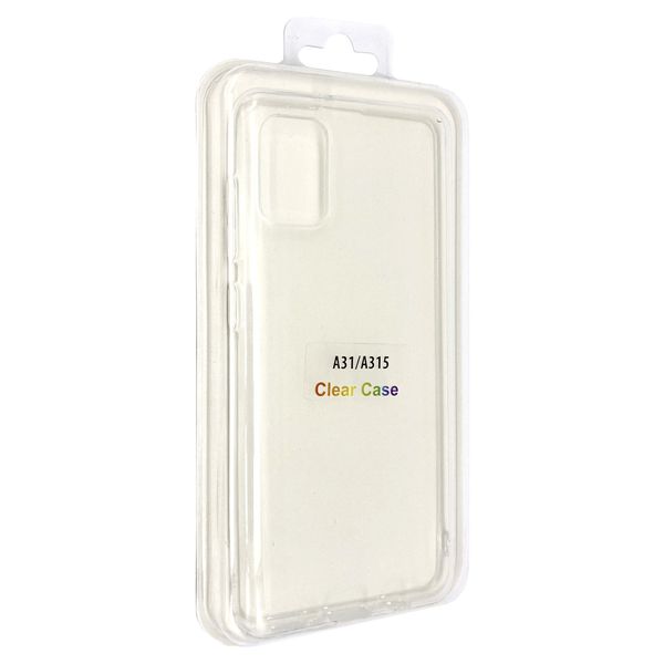 Чехол-накладка Silicone Molan Cano Jelly Glitter Clear Case для Samsung Galaxy A31 (SM-A315) (clear) 010690-114 фото