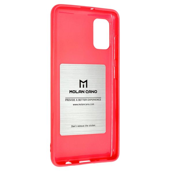 Чохол-накладка Silicone Molan Cano Jelly Case для Samsung A41 / A415 (pink) 010537-106 фото