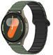 Ремінець CDK для Samsung Galaxy Active (R500) 40mm | Silicone Shaped Magnetic (018822) (green / black) 019025-994 фото 3