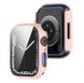 Чехол-накладка DK Пластик Soft-Touch Glass Full Cover для Apple Watch 44mm (pink) 011426-373 фото 5