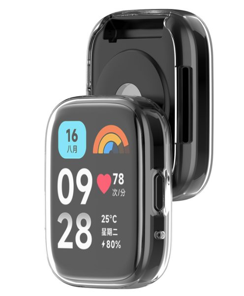Чохол-накладка DK Silicone Face Case для Xiaomi Redmi Watch 3 Active / 3 Lite (clear) 016397-936 фото