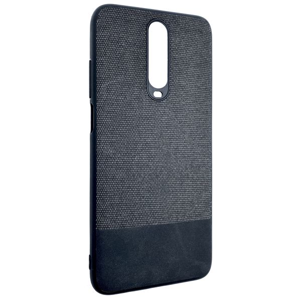 Чохол-накладка DK Silicone дляm Cotton Fabric для Xiaomi Redmi K30 / Poco X2 / Mi 10T (black) 09890-076 фото