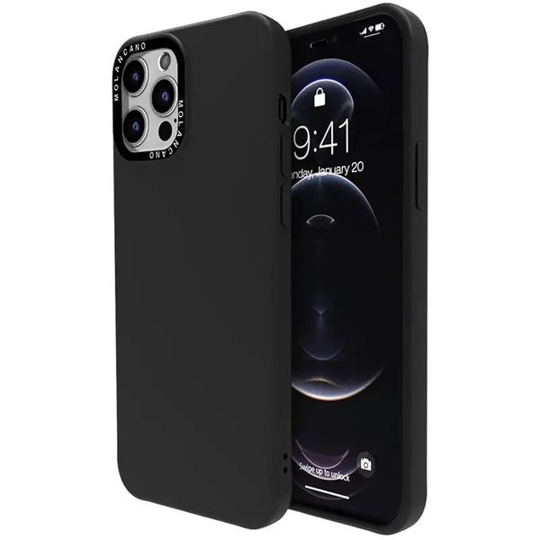 Чехол-накладка Silicone Molan Cano SF Jelly MIXXI для Apple iPhone 14 Pro Max (black) 015145-076 фото