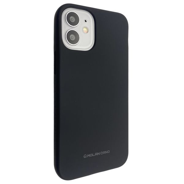 Чохол-накладка Silicone Hana Molan Cano SF Jelly для Apple iPhone 12 mini 5.4" (black) 010699-076 фото