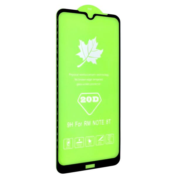 Защитное стекло DK Full Glue 20D для Xiaomi Redmi Note 8T (black) 010250-062 фото