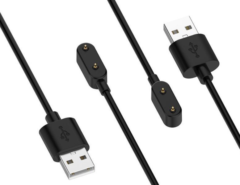 Зарядний пристрій 2 шт CDK кабель (1m) USB для Honor Band 9 (011938) (black) 022319-124 фото