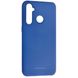 Чехол-накладка Silicone Hana Molan Cano SF Jelly для Realme 5 Pro / Q (blue) 010077-077 фото 1