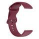 Ремінець CDK для Huawei Watch 2 Classic | "L" 22mm Silicone Sport Band Double Loop (023334) (red wine) 023458-990 фото 1