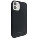 Чохол-накладка Silicone Hana Molan Cano SF Jelly для Apple iPhone 12 mini 5.4" (black) 010699-076 фото 1