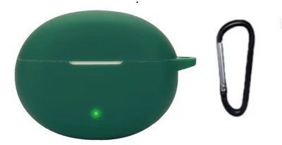 Чохол-накладка CDK для Oppo Enco Air 4 | Silicone Candy Friendly с карабином (017987) (green) 020034-071 фото