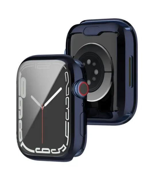 Чехол-накладка DK Silicone Face Case для Apple Watch 40mm (dark blue) 08977-743 фото