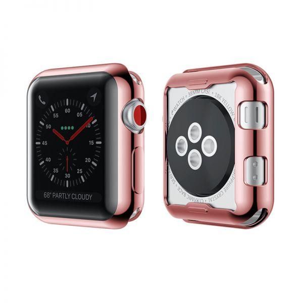 Чехол-накладка DK Silicone Face Case для Apple Watch 42mm (rose gold) 08978-724 фото