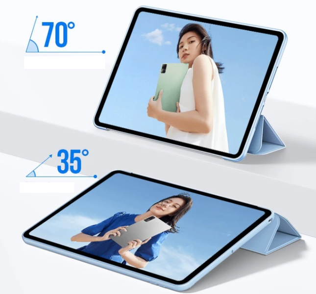 Чохол-книжка DK Екошкіра силікон Smart Case для Xiaomi Pad 6/6 Pro 11" (white ice) 016294-034 фото