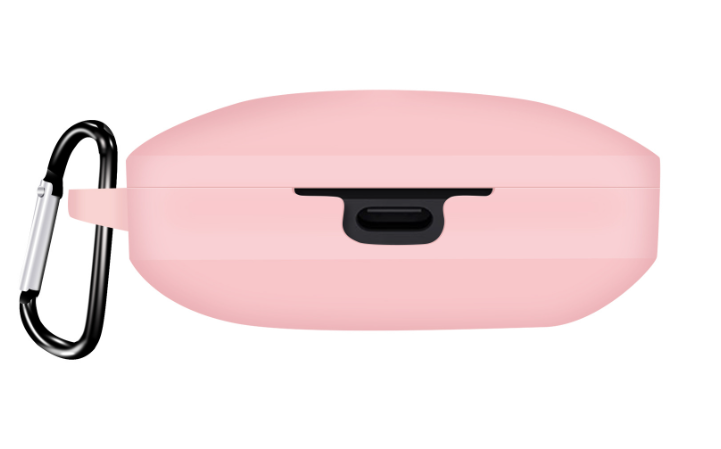 Чехол-накладка DK Silicone Candy Friendly с карабином для Xiaomi Redmi Buds 5 (pink) 017206-068 фото