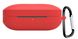 Чехол-накладка DK Silicone Candy Friendly с карабином для OnePlus Buds Pro 2 (red) 016042-074 фото 1