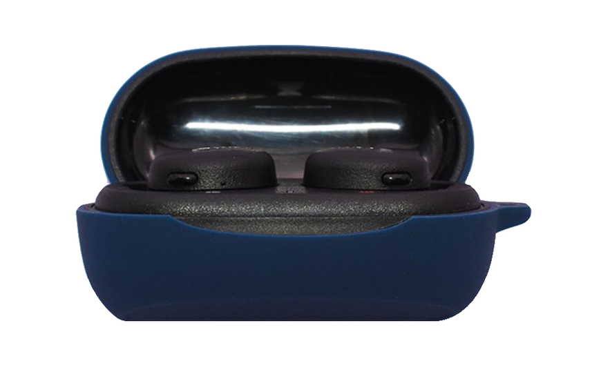 Чехол-накладка DK Silicone Candy Friendly с карабином для Sony WF-XB700 (dark blue) 011404-065 фото