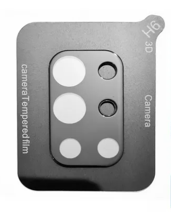 Защитное стекло на камеру DK 3D Color Glass для OnePlus 9R (black) 014929-062 фото