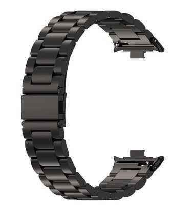 Ремінець CDK для Xiaomi Mi Smart Band 9 Pro | Metal Fitlink Steel Band (017764) (black) 018660-124 фото