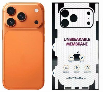 Захисна плівка DK для Apple iPhone 17 Pro Max | AG Matte Unbreakable Membrane HydroGel 360&deg; (clear) 023225-063 фото