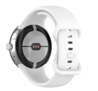 Ремінець CDK силікон Sport Band Double Loop "L" для Google Pixel Watch 3 41 mm (015668) (white) 018080-127 фото