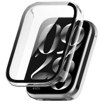 Чехол-накладка DK для Xiaomi Mi Smart Band 9 Pro | Пластик Gloss Glass Full Cover (clear) 018829-936 фото