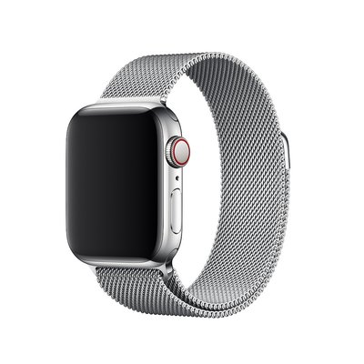 Ремешок CDK для Apple Watch 46mm (Series 10) | Металл Milanese Loop (05527) (silver) 018069-227 фото