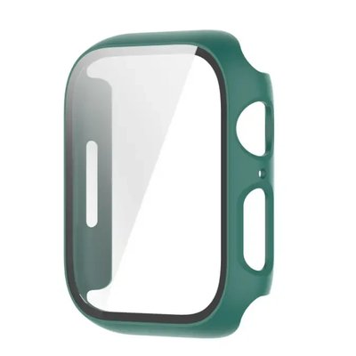 Чохол-накладка DK Пластик Soft-Touch Glass Full Cover для Apple Watch 44mm (green) 011426-133 фото