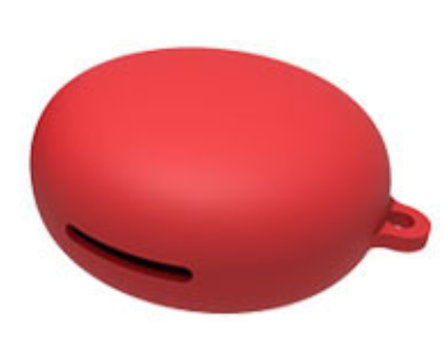 Чехол-накладка DK Silicone Candy Friendly с карабином для Oppo Enco W31 (red) 011167-120 фото