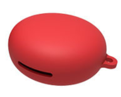 Чохол-накладка DK Silicone Candy Friendly з карабіном для Oppo Enco W31 (red) 011167-120 фото