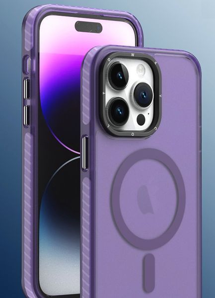 Чехол-накладка DK для Apple iPhone 13 | MagSafe Composite Matte (deep purple) 018487-061 фото