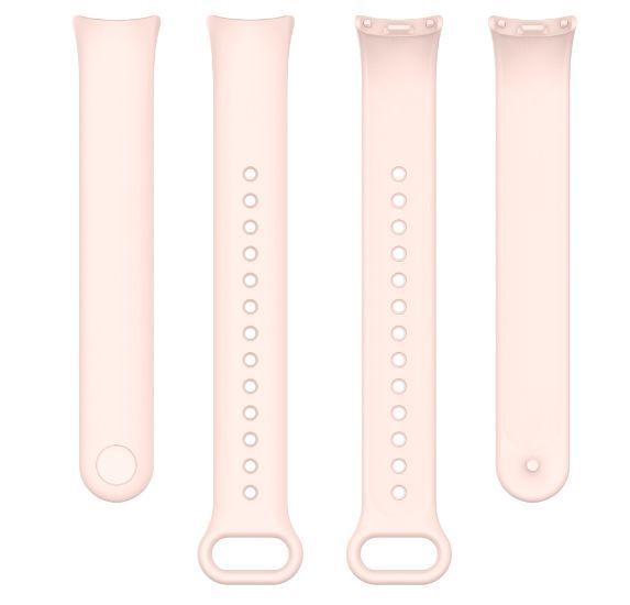 Ремешок 2шт CDK для Xiaomi Mi Smart Band 9 | Silicone Sport Band (015812) (pink sand) 022276-158 фото