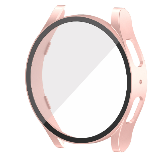 Чехол-накладка DK Пластик Soft-Touch Glass Full Cover для Samsung Watch5 (R910 / R915) 44mm (015087) (rose 015087-229 фото