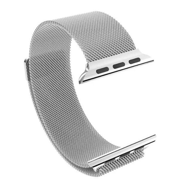 Ремінець CDK для Apple Watch 46 mm (Series 10) | Метал Milanese Loop (05527) (silver) 018069-227 фото