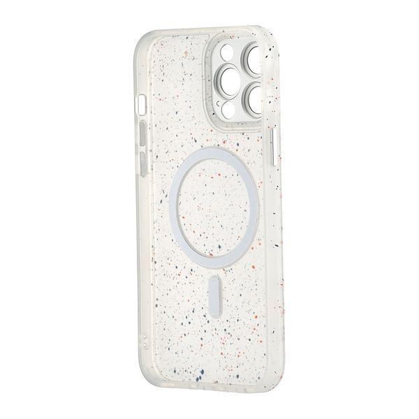 Чехол-накладка DK для Apple iPhone 13 Pro Max | MagSafe Composite Matte Splash (clear) 018515-114 фото