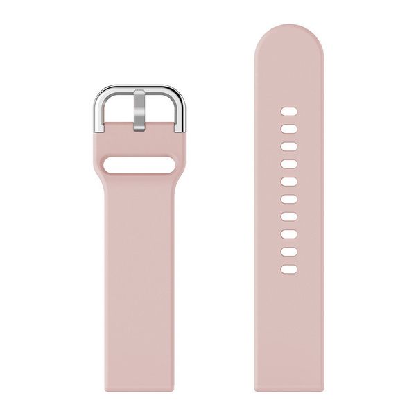 Ремешок CDK Silicone Sport Band Classic "L" 20mm для Xiaomi Haylou LS02 (09651) (pink) 012289-373 фото