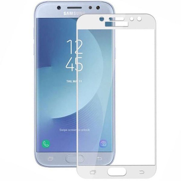 Защитное стекло DK Full Cover для Samsung Galaxy J530 (2017) (white) 06361-725 фото