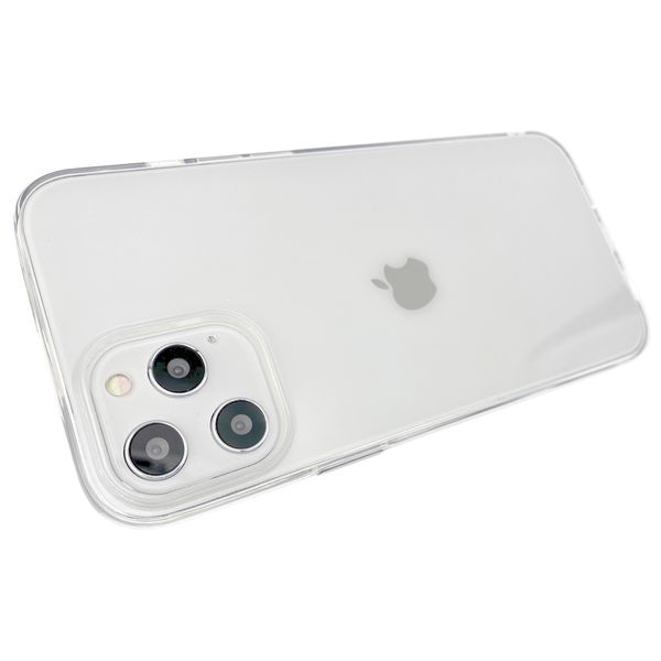 Чехол-накладка Silicone Molan Cano Jelly Clear Case Full Cam для Apple iPhone 12 Pro Max (clear) 010677-114 фото